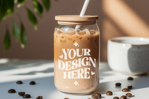 16 Oz Sipper Glass Can Mockup 16 — Product Mockups