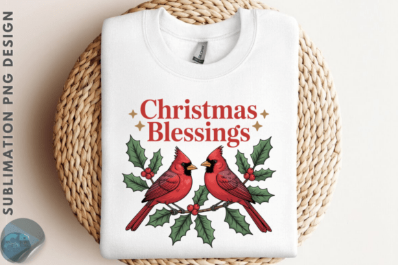 Faith-Based Christmas Sublimation Design Illustrations