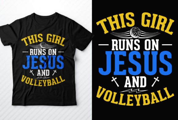 Volleyball T-shirt Design for T-Shirt Designs