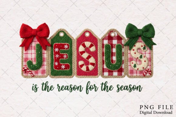 Yarn Crochet Christian Jesus PNG Illustrations